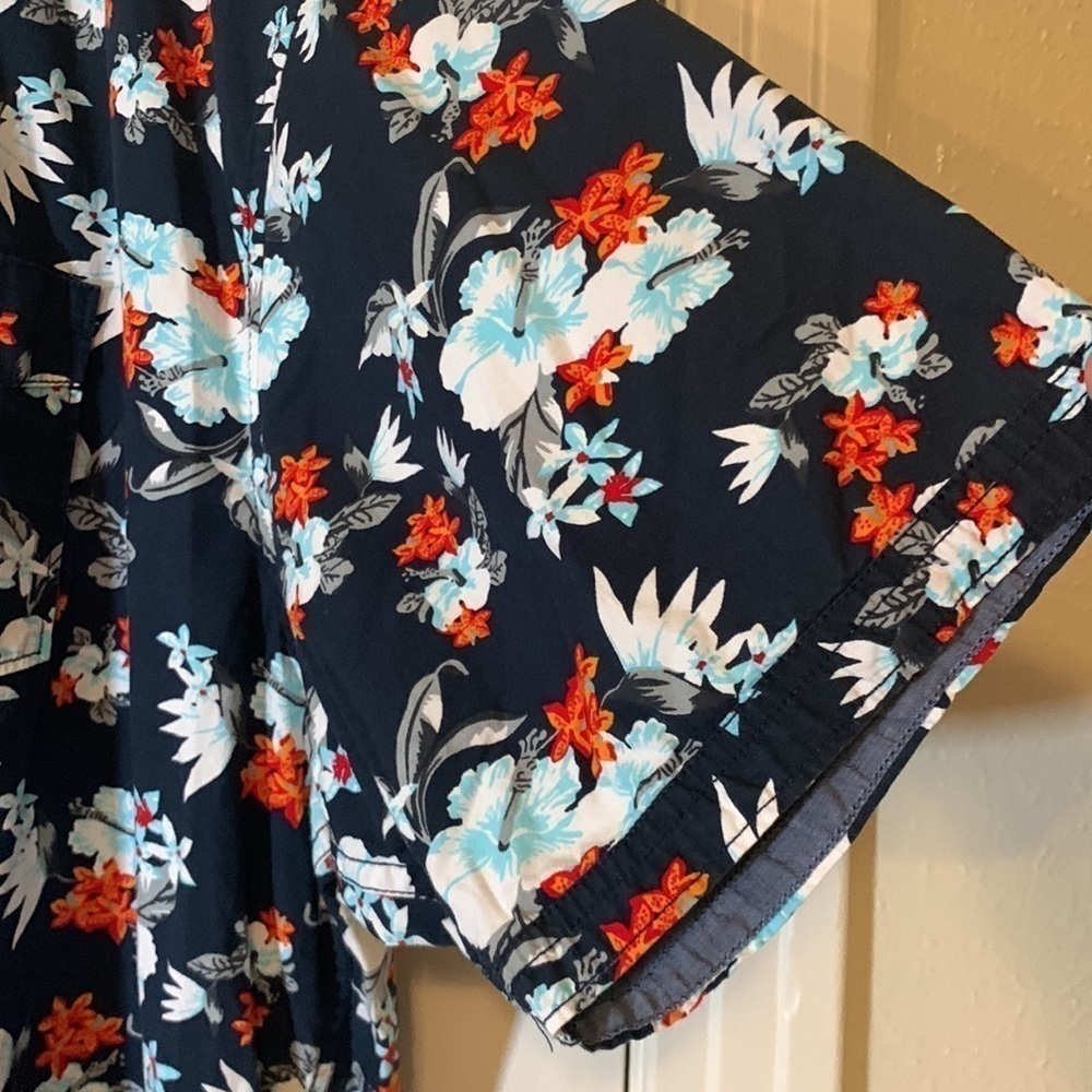 COLOURS Alexander Julian Cotton Hawaiian Shirt - Picture 3 of 9